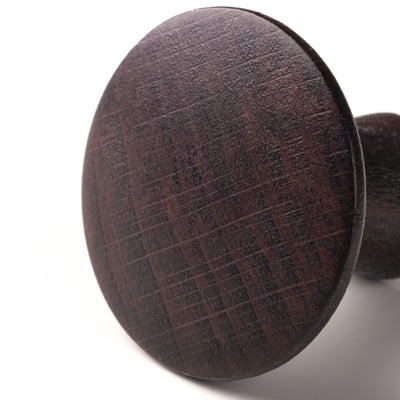 VINNÄSET Knob, brown, 37 mm