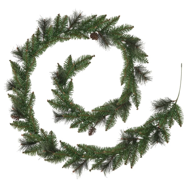 VINTERFINT Artificial garland, indoor/outdoor/pine cone, 3 m