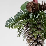 VINTERFINT Artificial hanging decoration, indoor/outdoor/pine cone, 14 cm