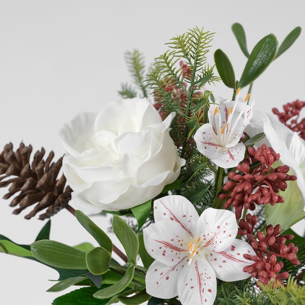 VINTERFINT Artificial potted plant, indoor/outdoor arrangement, 12 cm