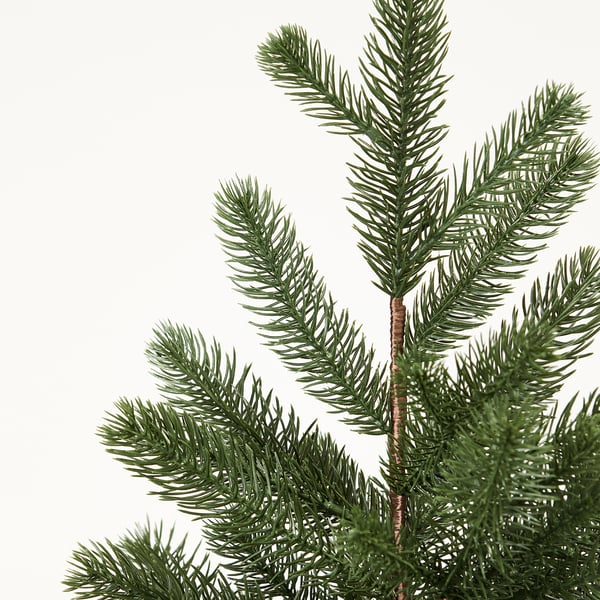 VINTERFINT Artificial potted plant, indoor/outdoor/christmas tree green, 12 cm