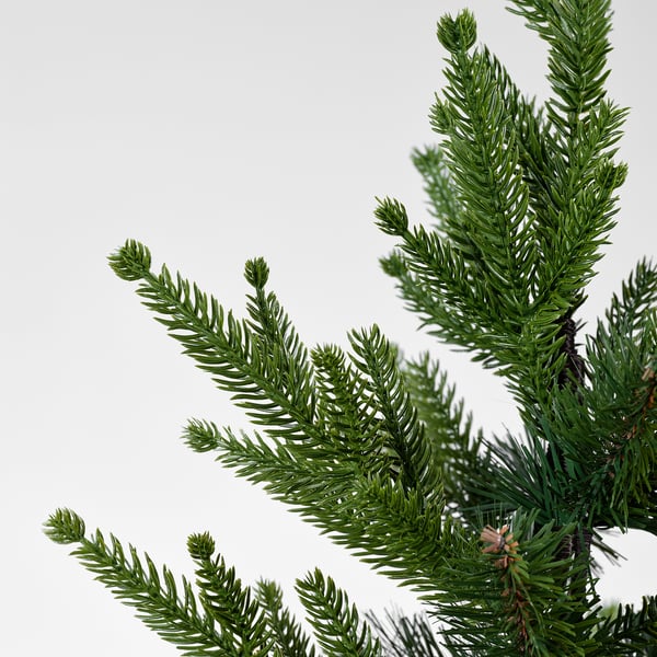 VINTERFINT Artificial potted plant, indoor/outdoor/christmas tree green, 15 cm