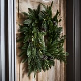 VINTERFINT Artificial wreath, indoor/outdoor/pine cone green, 60 cm