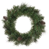 VINTERFINT Artificial wreath, indoor/outdoor pine cone, 45 cm