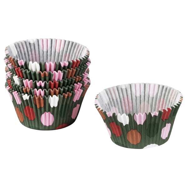 VINTERFINT Baking cup, paper, dotted multicolor