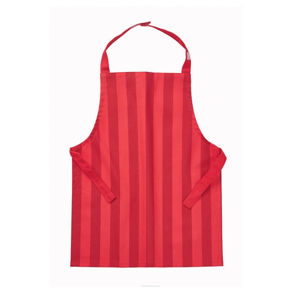 VINTERFINT Children's apron, stripe red, 4-7