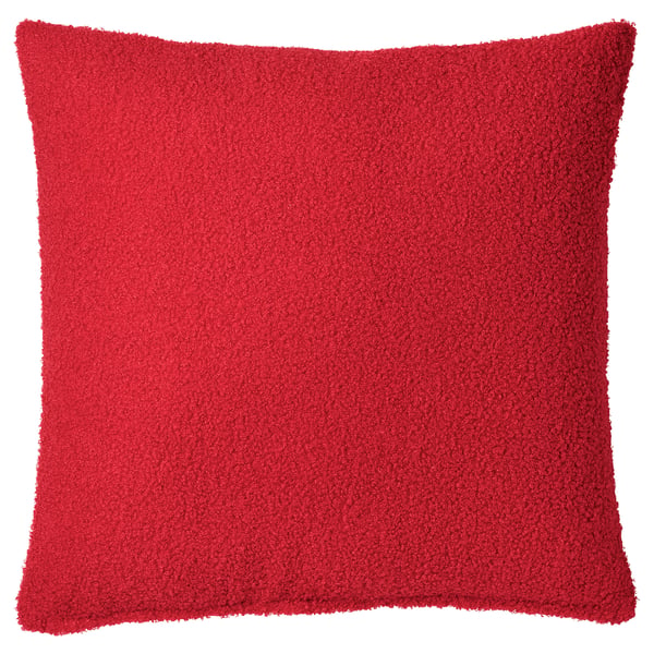 VINTERFINT Cushion cover, red, 50x50 cm