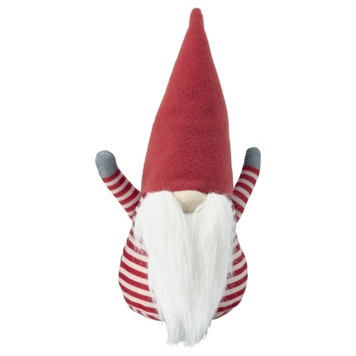 VINTERFINT Decoration, Santa Claus/stripe red, 16 cm