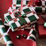 VINTERFINT Gift wrap, roll, double sided multicolor/red, 3x0.7 m/2.10 m²