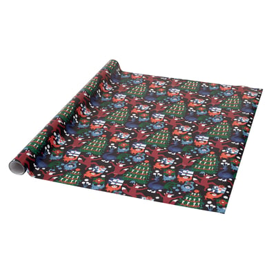 VINTERFINT Gift wrap, roll, mixed patterns multicolor, 3x0.7 m/2.10 m²