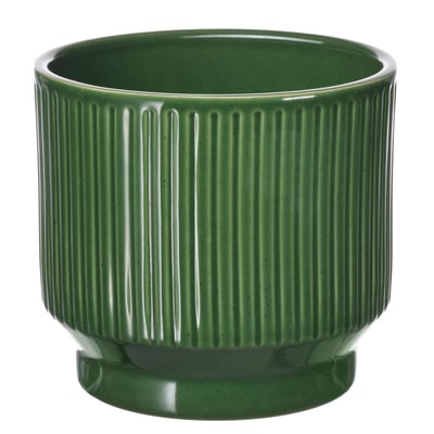 VINTERFINT Plant pot, indoor/outdoor/green, 12 cm