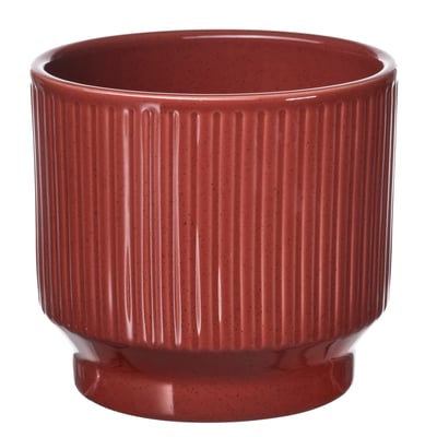VINTERFINT Plant pot, indoor/outdoor/red, 12 cm
