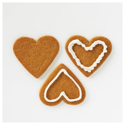 VINTERFINT Scented tealight, Gingerbread cookies/red, 3.5 hr