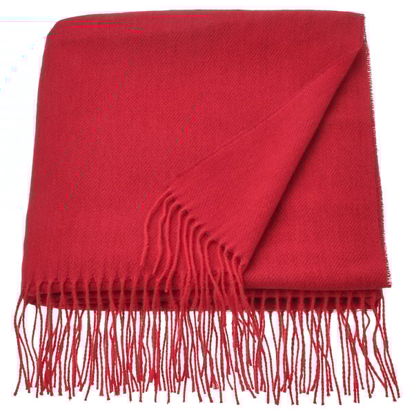 VINTERFINT Throw, red, 120x160 cm