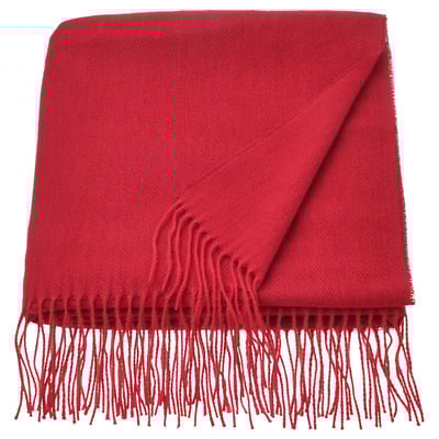 VINTERFINT Throw, red, 120x160 cm