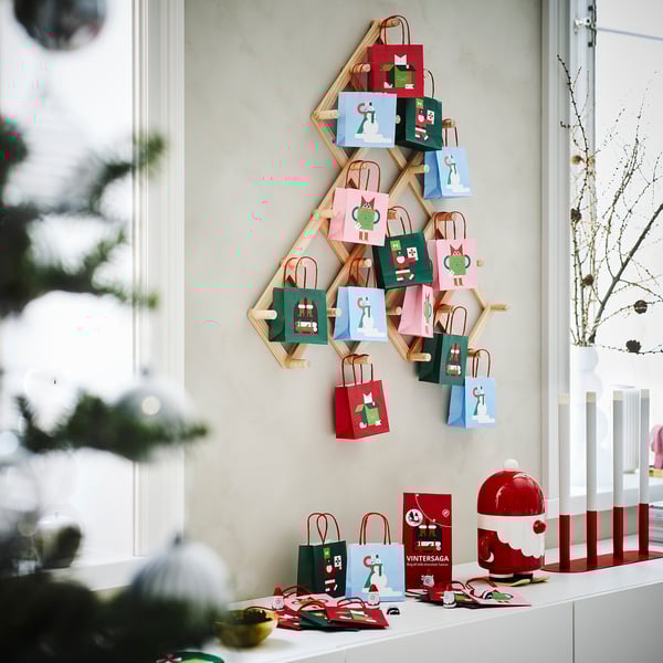 VINTERFINT Wall decoration, pine