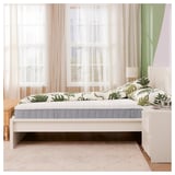 VITMÅSEN Pocket spring mattress, with latex extra firm/light blue, 150x200 cm