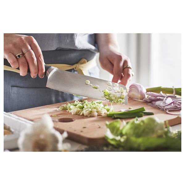 VÖRDA Vegetable chopper, black, 18 cm