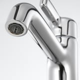 VOXNAN Bath faucet, tall, chrome plated