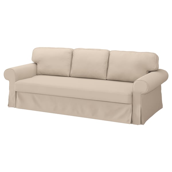 VRETSTORP Sleeper sofa, Hallarp beige IKEA