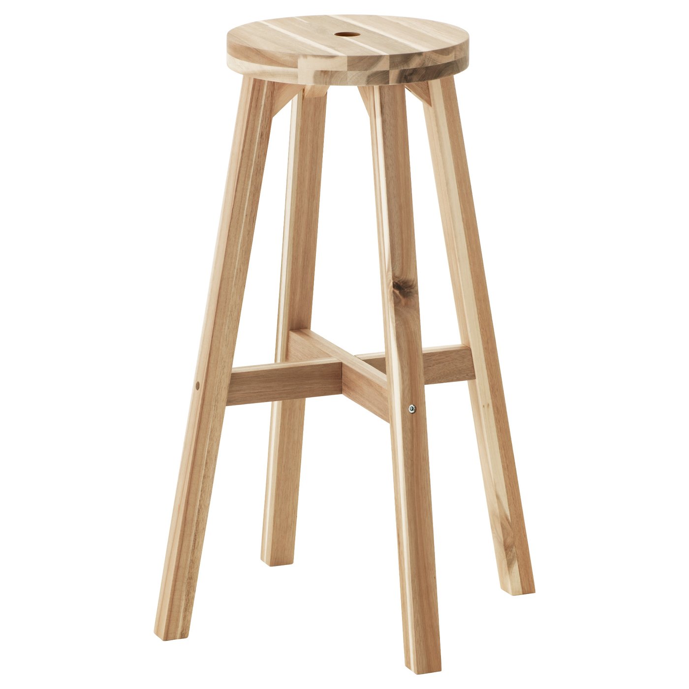 2脚セット☆ IKEA カウンターチェアSKOGSTA スコグスタ SKOGSTA スコグスタ チェア, アカシア材 - IKEA