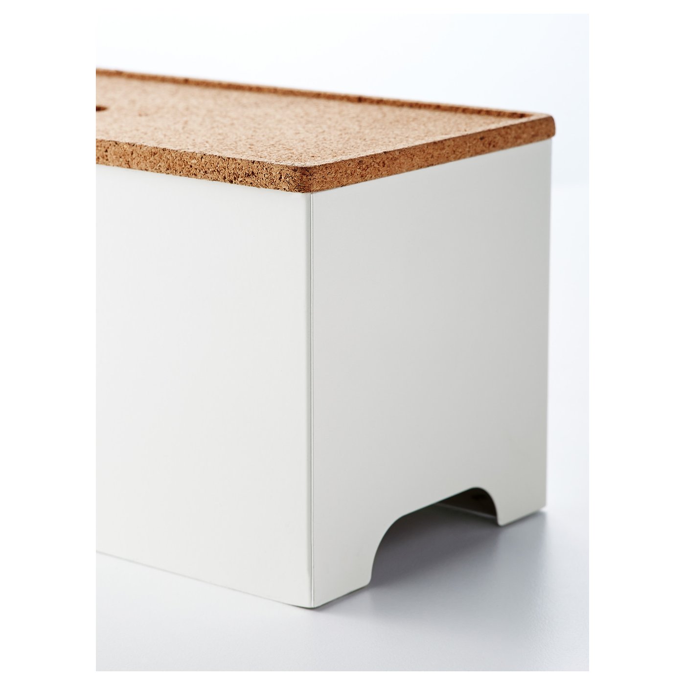 IKEA KVISSLE クヴィッスレ　イケア KVISSLE クヴィッスレ ケーブルマネジメントボックス, コルク