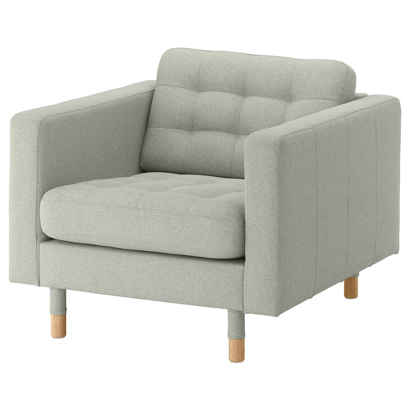 【送料12000円込み】IKEAランズクローナ パーソルチェア(ライトグリーン) LANDSKRONA ランズクローナ パーソナルチェア, グンナレド