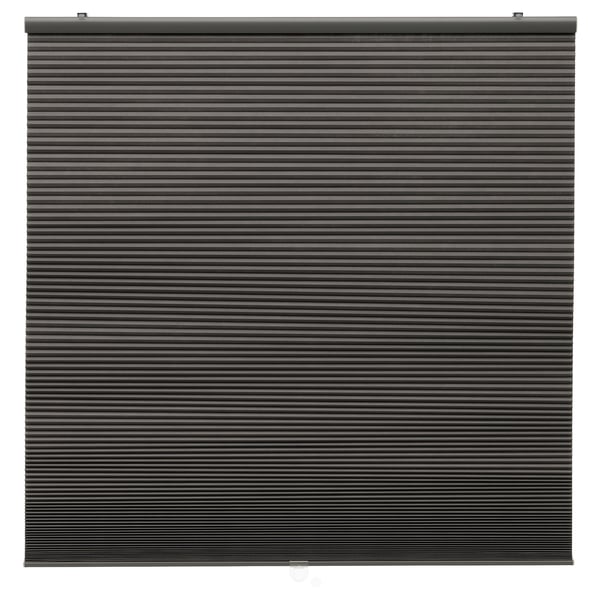 HOPPVALS ستارة خفيفة عاتمة للغرفة, رمادي, 100x155 سم