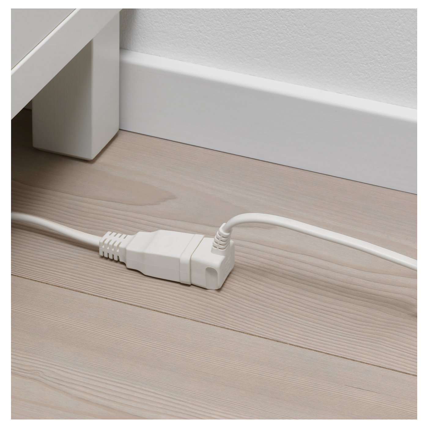 KOPPLA コップラ 延長コード, アース無 ホワイト, 5 m - IKEA
