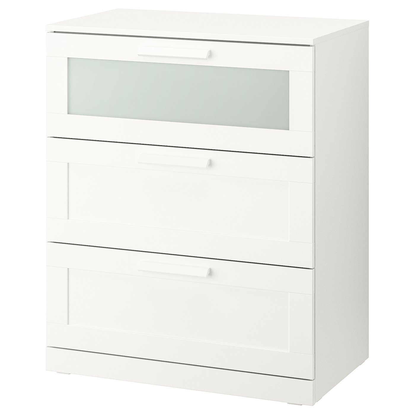 『 IKEA』イケア BRIMNES ブリムネス チェスト キャビネット BRIMNES ブリムネス チェスト（引き出し×3）, ホワイト