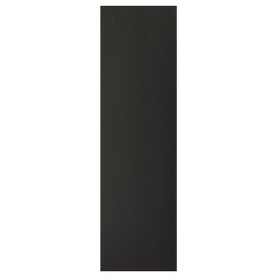 LERHYTTAN レルヒッタン カバーパネル, ブラックステイン, 63x220 cm