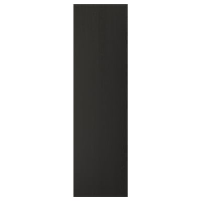 LERHYTTAN เลียร์ฮึตตัน แผ่นปิดข้างตู้ครัว, ย้อมสีดำ, 62x220 ซม.