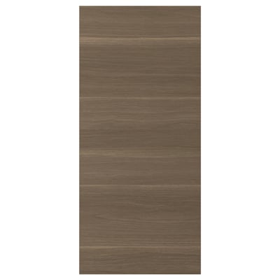 VOXTORP ヴォックストルプ カバーパネル, ウォールナット調, 39x86 cm