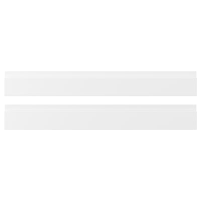 VOXTORP ヴォックストルプ 引き出し前部, マットホワイト, 75x10 cm