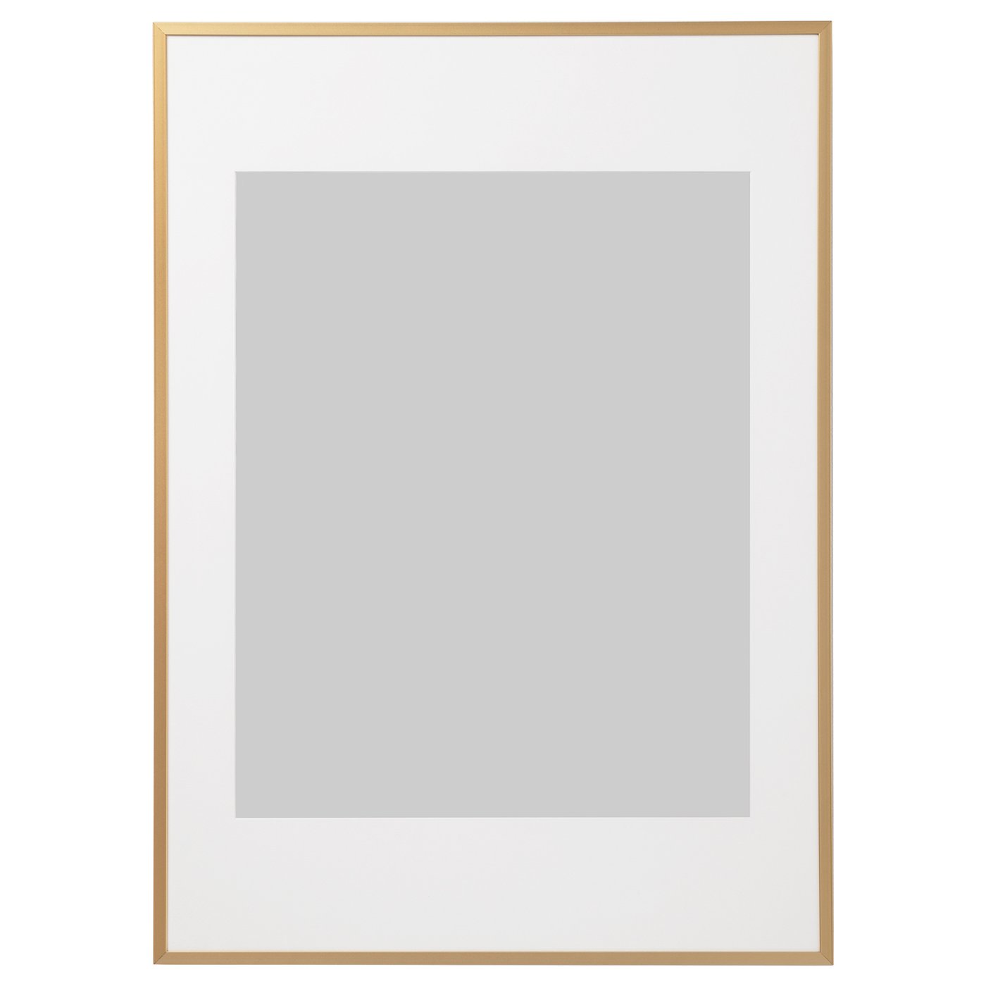 LOMVIKEN ロムヴィーケン フレーム, ゴールドカラー, 50x70 cm