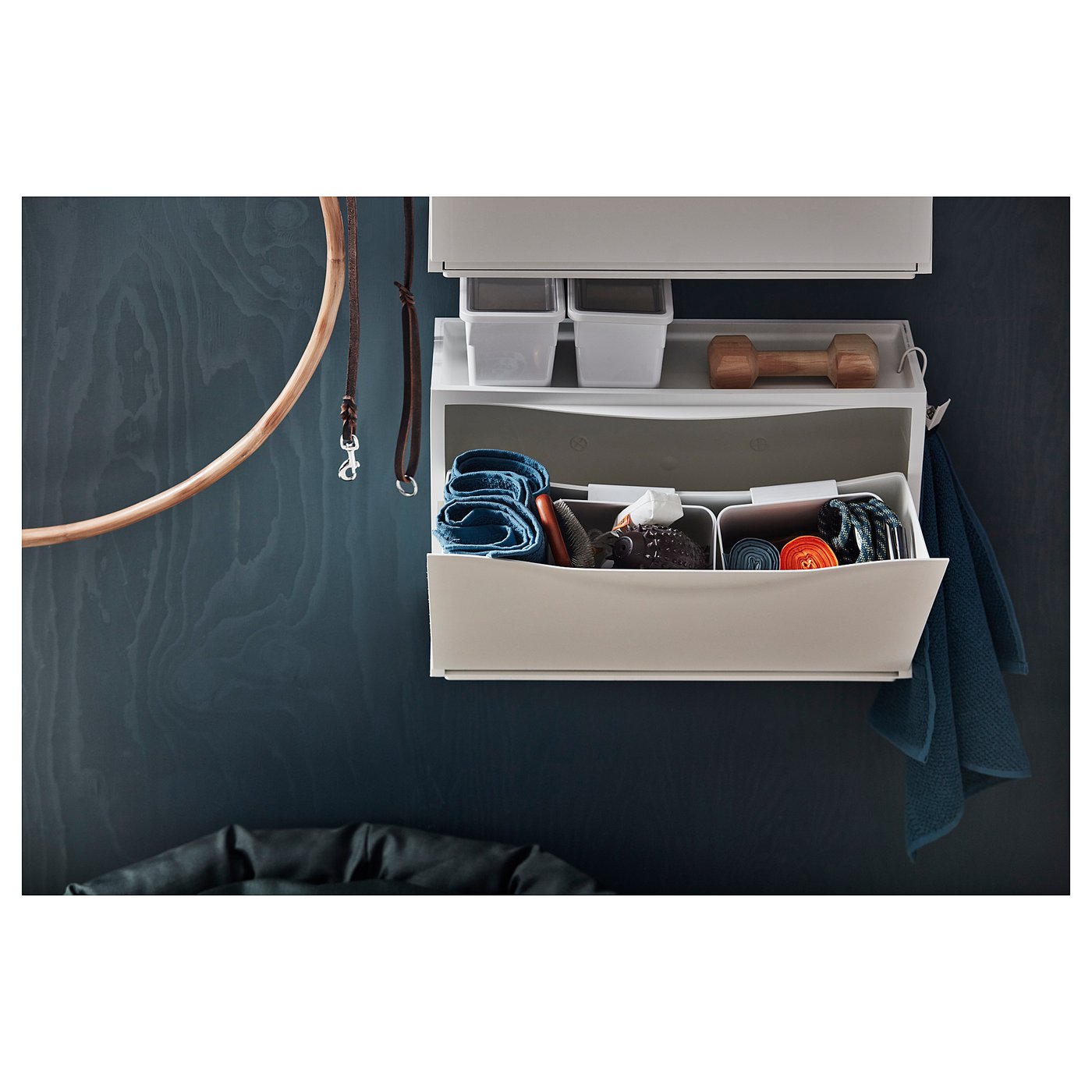 IKEA トローネス TRONES 収納 靴箱 TRONES トローネス シューズキャビネット/収納, ホワイト, 52x39