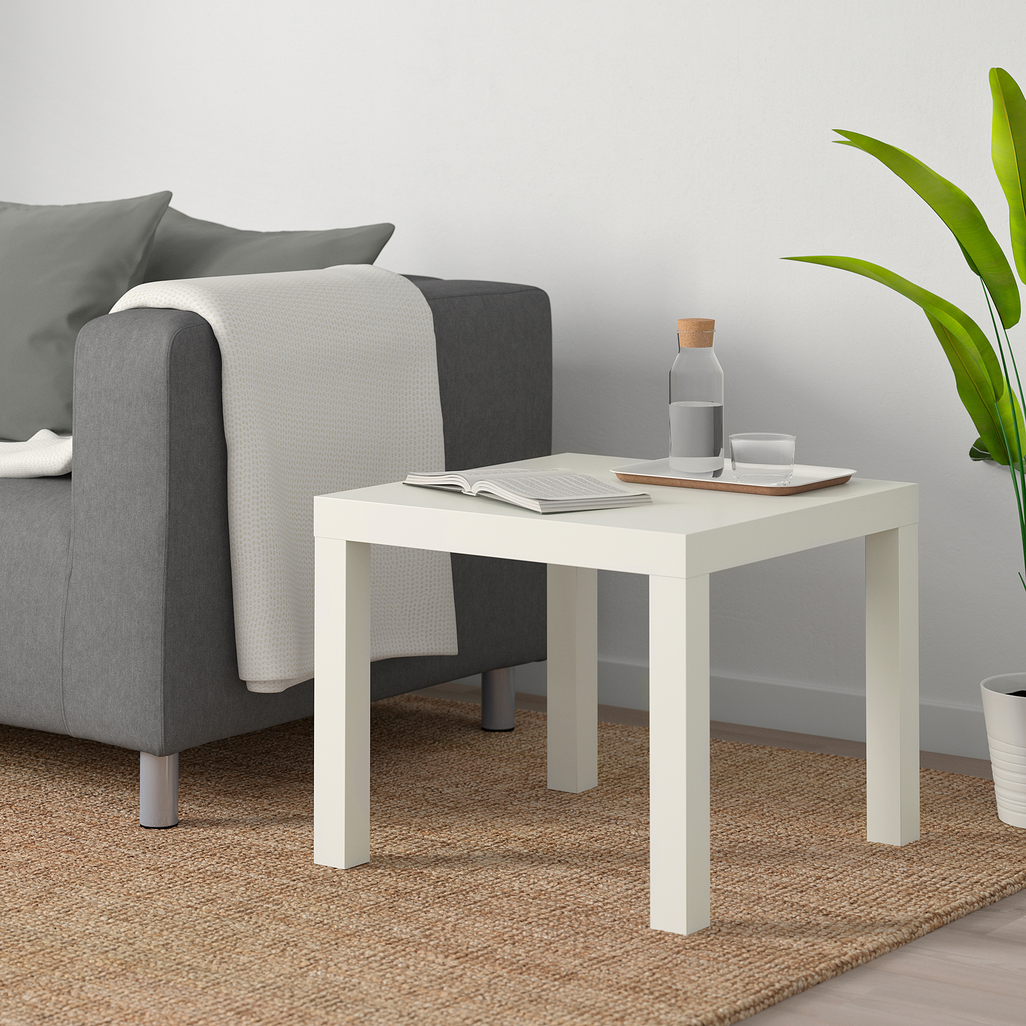 LACK Table d'appoint , blanc, 55x55 cm IKEA