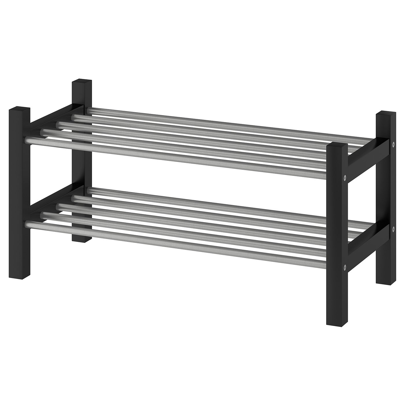 IKEA - IKEA購入 TJUSIG シューズラック シューシグ 靴箱 黒 ブラック TJUSIG シューシグ シューズラック, ブラック, 79 cm - IKEA
