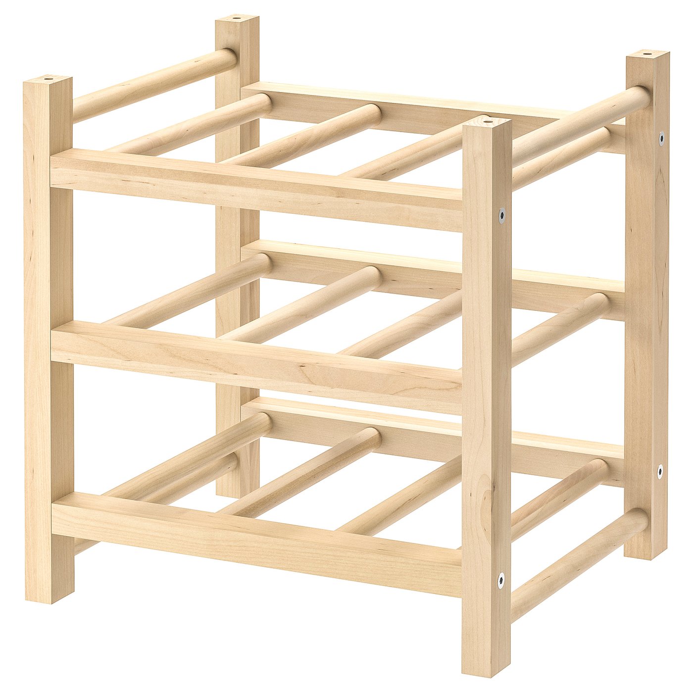 HUTTEN フッテン ワインラック 9本用, 無垢材 - IKEA