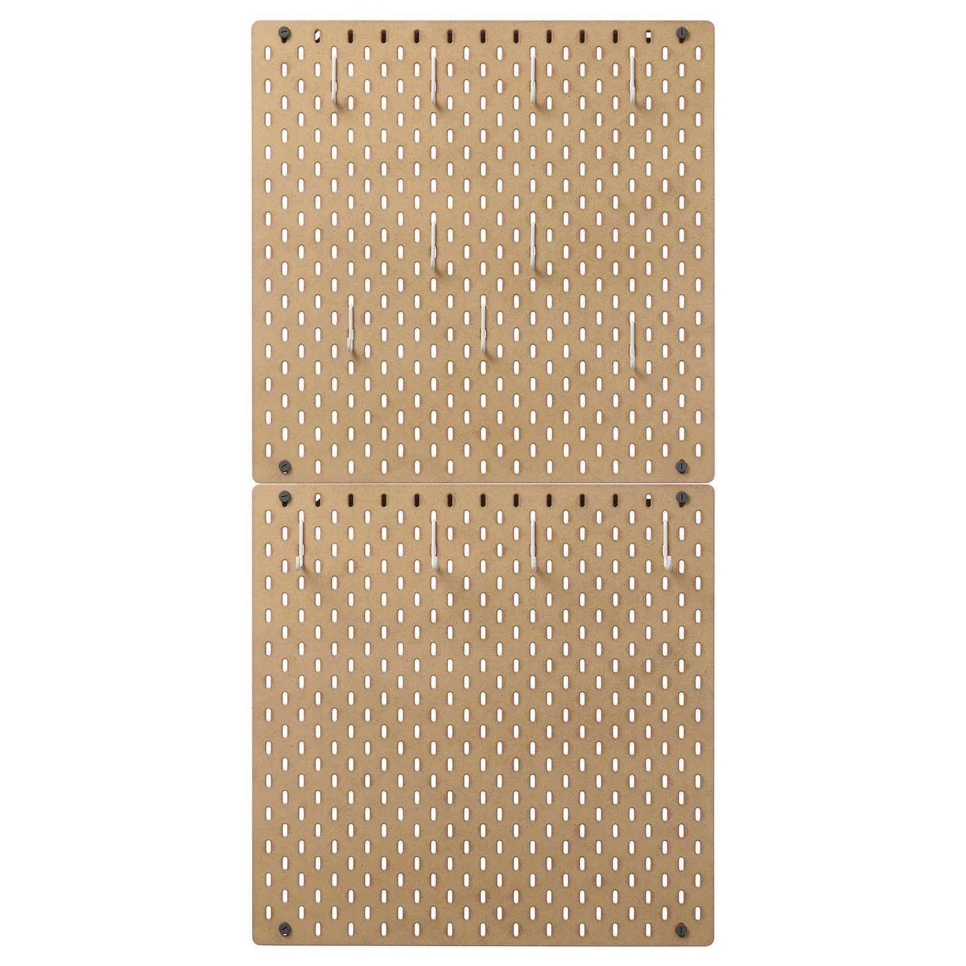 SKÅDIS スコーディス 有孔ボードコンビネーション, 木製, 56x112