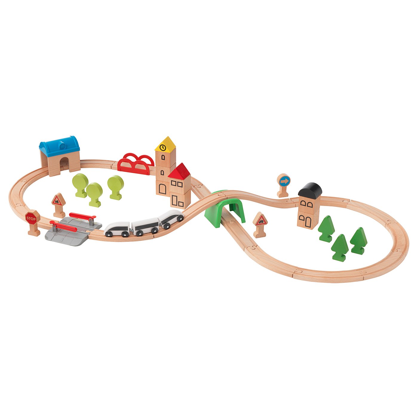 ブリオ・イケア　木のレール ブリオ（BRIO）とイケア（IKEA）は互換性あり｜電車好きの2歳児