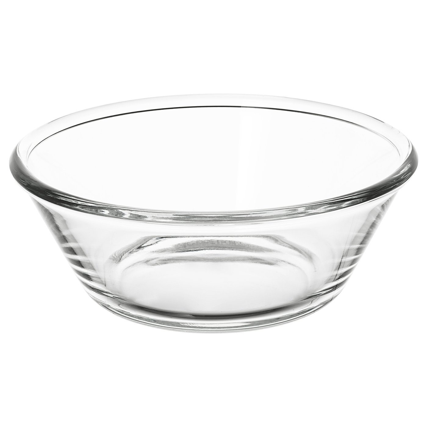Saladier Verre Irena Dresde - 19x9cm - Bol Polyvalent Main Fabriqué - Qualité Supérieure