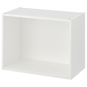 PLATSA هيكل, أبيض, ‎80x40x60 سم‏