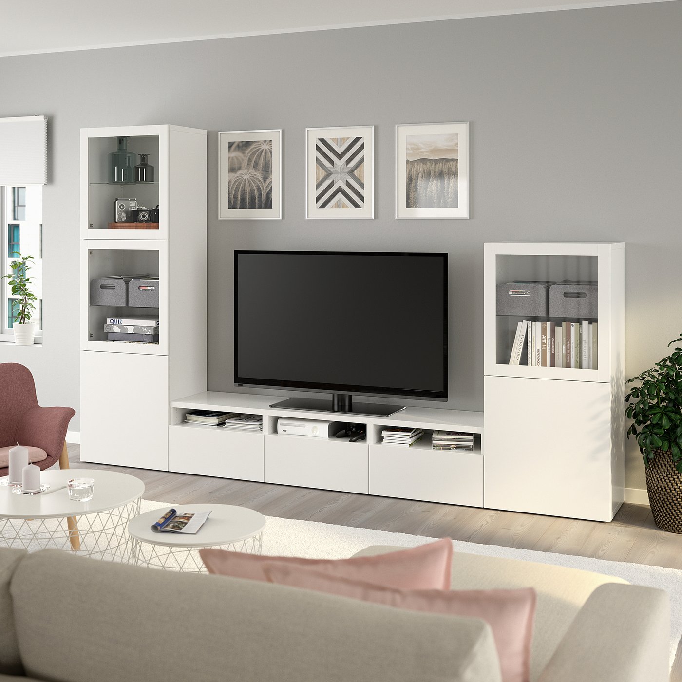 IKEA　テレビボード　ホワイト big10498928_3.jpg