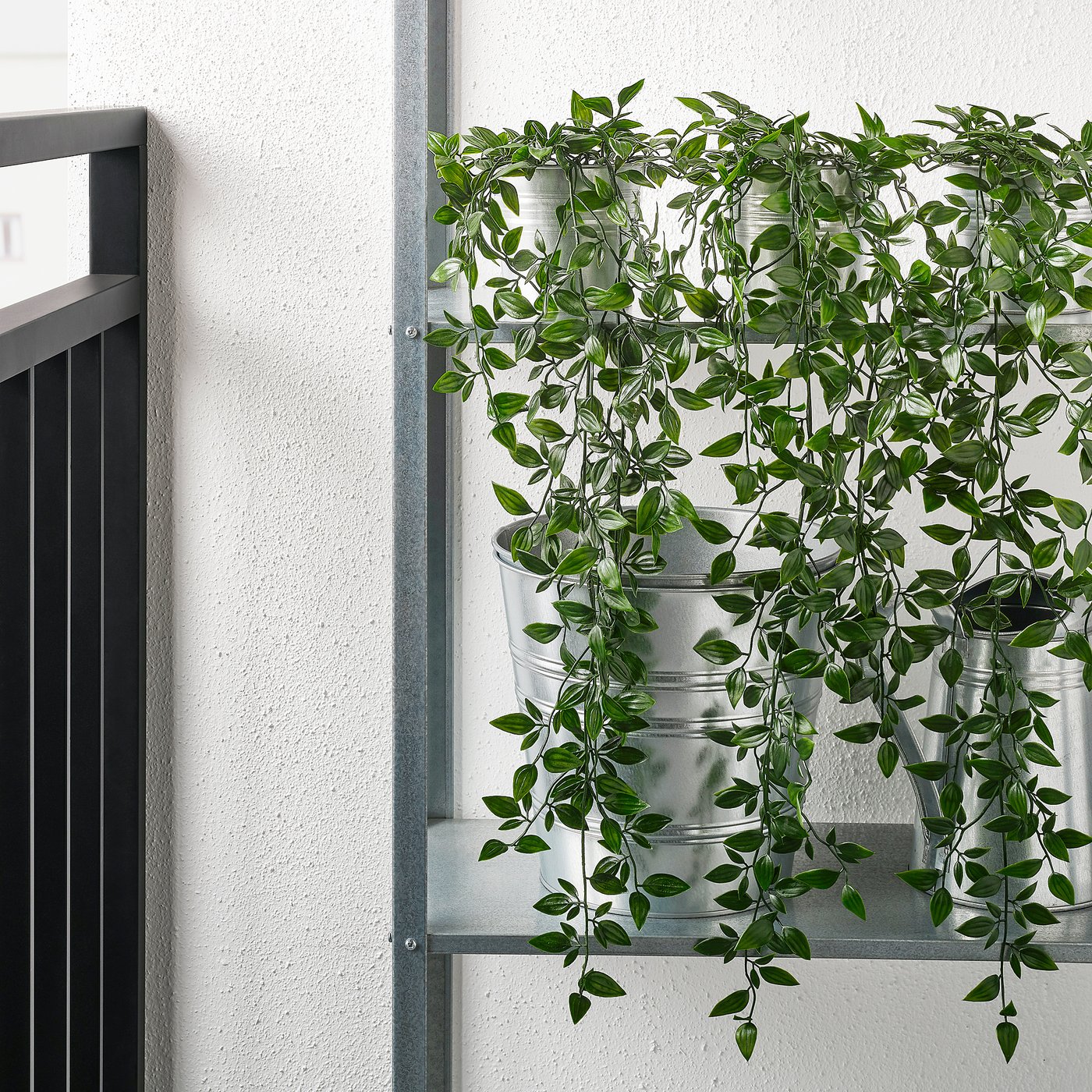 IKEA／FEJKA フェイカ　人工観葉植物, 室内/屋外用 ケンチャヤシ FEJKA フェイカ 人工観葉植物, 室内/屋外用/つり下げ型, 9 cm - IKEA
