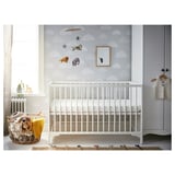 SOLGUL ソルグル ベビーベッド, ホワイト, 60x120 cm