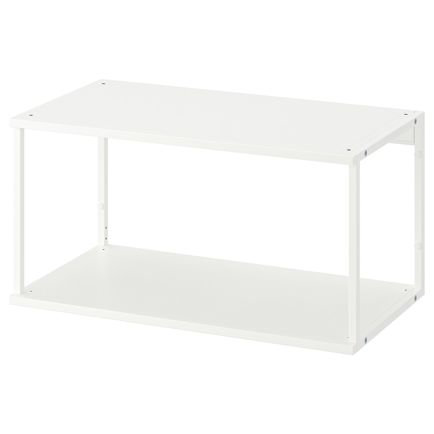値下IKEA イケア プラッツァ オープンシェルフユニット 80x40x60cm PLATSA プラッツァ オープンシェルフユニット, ホワイト
