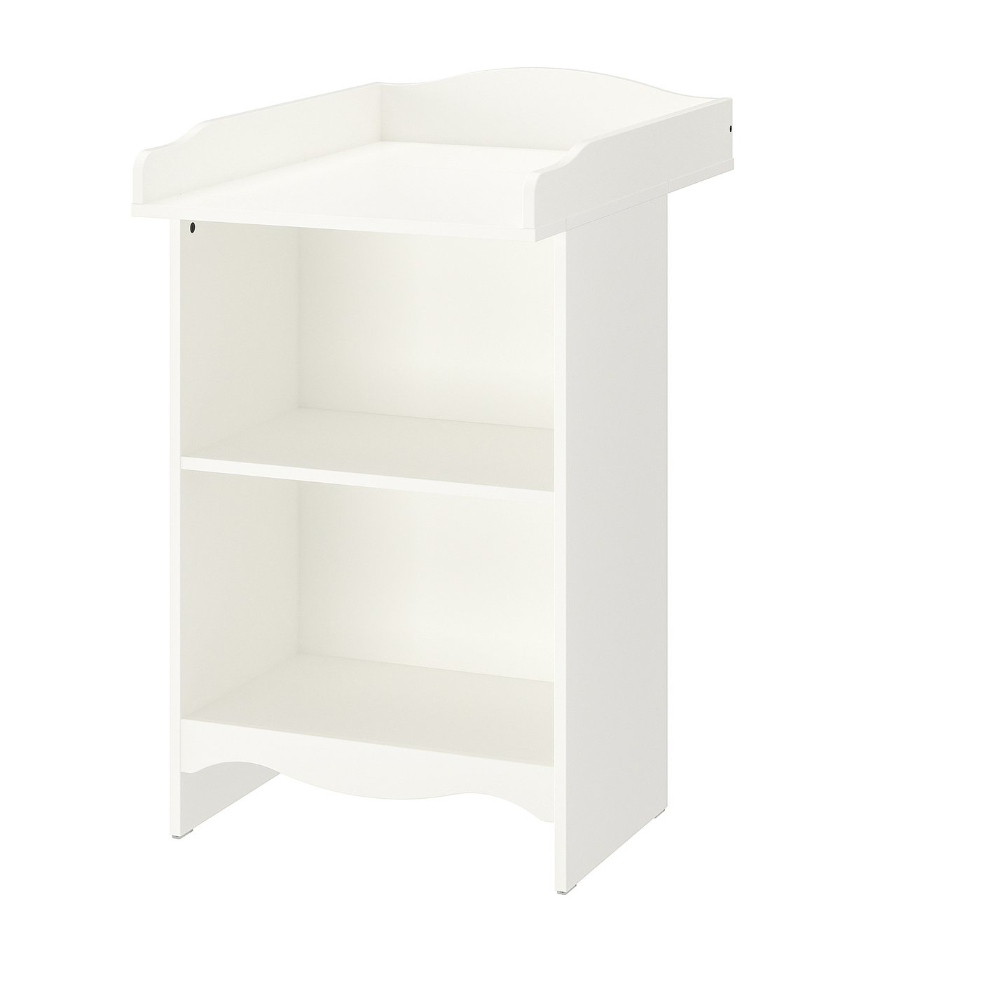 【未使用】IKEA おむつ替え台 スニーグラル SNIGLAR スニーグラル おむつ替え台, ビーチ/ホワイト, 72x53 cm