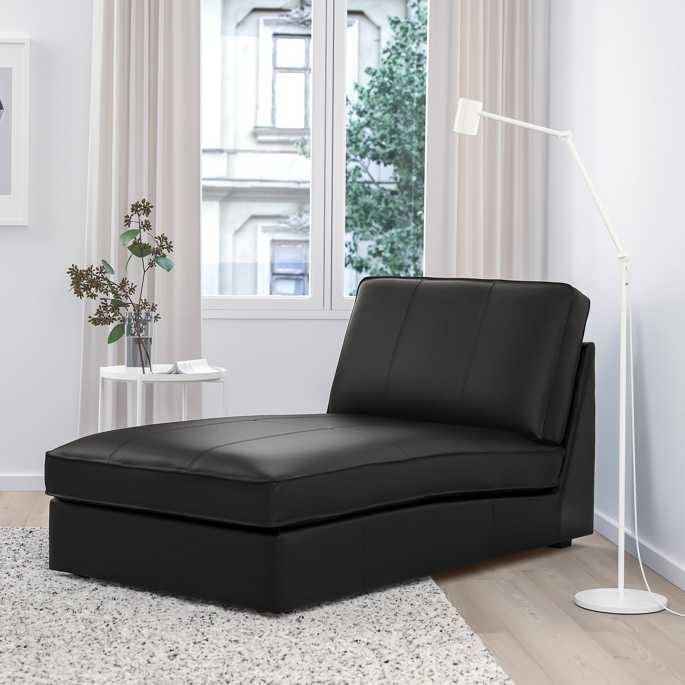 【3月処分します】IKEA イケア　KIVIK シーヴィク オットマンのみ KIVIK シーヴィク オットマン 収納付き, トレースンド ライト