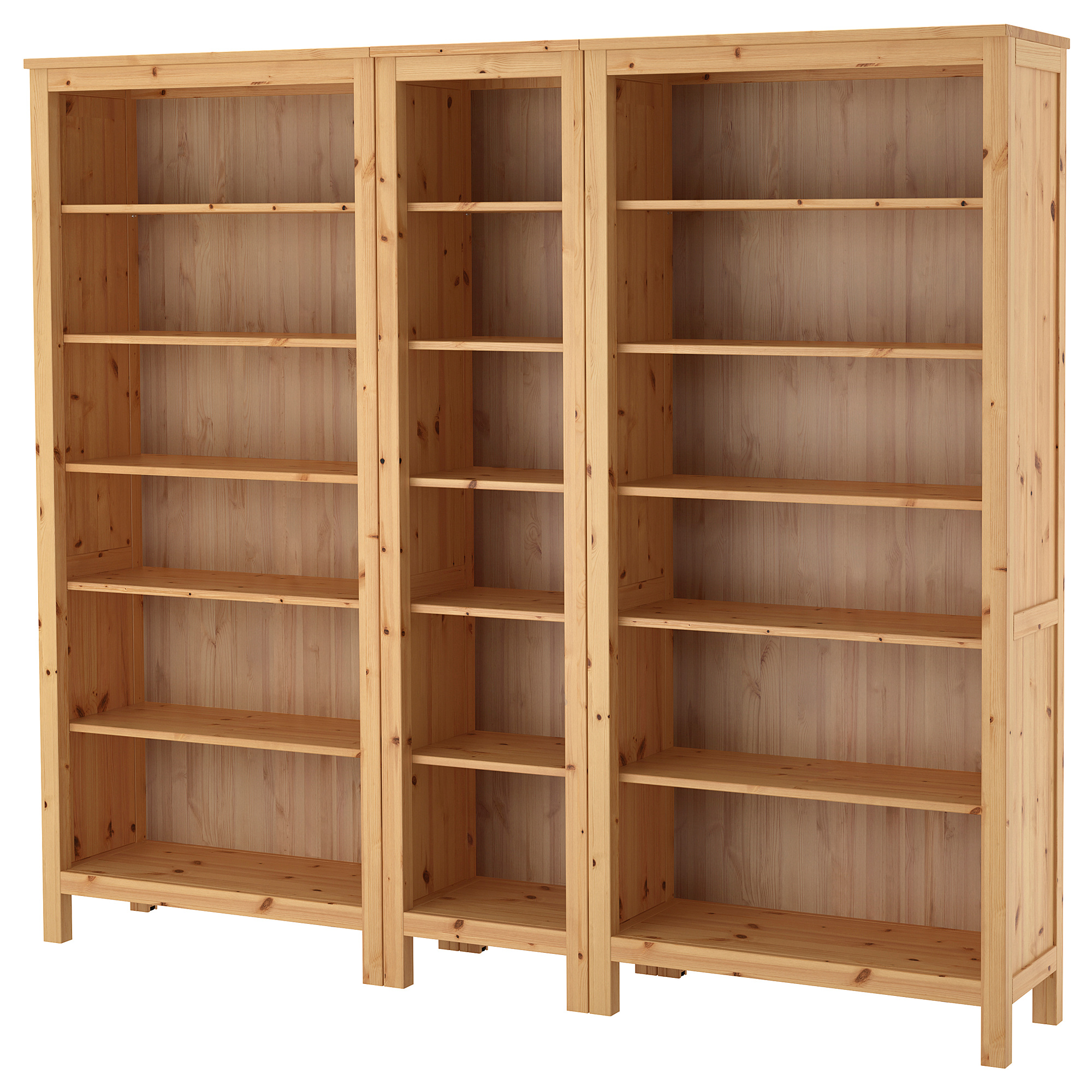HEMNES Bibliothèque brun clair IKEA